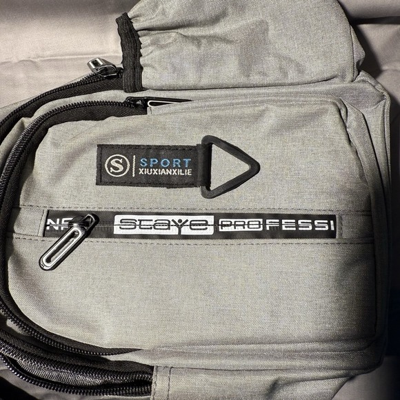 Staye outdoor‎ belt bag Fanny pack gray black - Picture 2 of 4